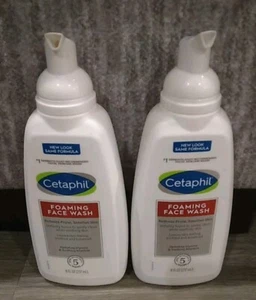 2 Pack Cetaphil Redness Prone Sensitive Skin Foaming Face Wash, 8.0 oz - Picture 1 of 6