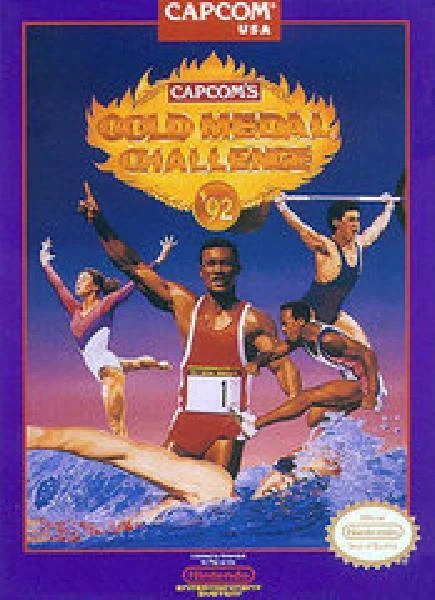 Gold Medal Challenge '92 NES Good Condition Cartridge - Image 1 of 1