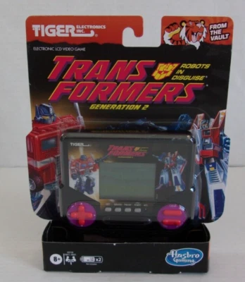 NUEVO Hasbro Tiger Electronics Transformers Portátil Gen 2 LCD Juego Retro Reedición Foto 1 de 2