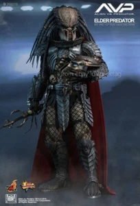 Hot Toys Mms325 1/6 Alien Vs. Predator Elder Predator Action Figure In Stock - Picture 1 of 11