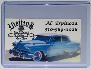 Viejitos Car Club Califas East Bay Visitenkarte Al Espinoza leere Rückseite - Bild 1 von 2