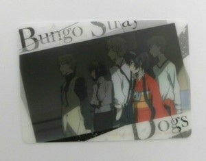 Bungo Stray Dogs plastic card Nakajima Atsushi Izumi Kyoka Tanizaki DoppoBSD4-11