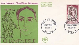 FRANCE 1961 FDC CHAMPMESLE YT 1301 - Foto 1 di 1