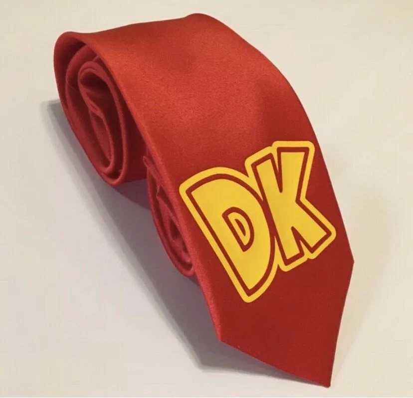 Monkey Red Necktie , DK , New, Cool And Fun - Image 1 of 1