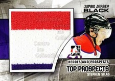 2010-11 ITG Heroes and Prospects Top Prospects Jersey Black #22 Stephen Silas