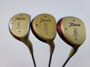 Juego de colección Titleist para damas Titlelette Woods 1, 3, 5, ejes de acero para diestros - Imagen 1 de 10