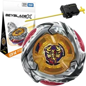 Takara Tomy Scorpio Spear 0-70Z Burst Beyblade X Starter Launcher UX14 Official - Picture 1 of 6