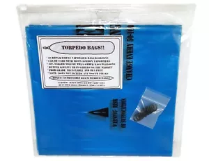 TORPEDO Replacement Vaporizer Bags/Balloons in Blue (Set of 10) +Rubber Bands!! - Picture 1 of 4