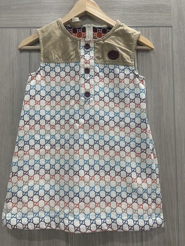 Abito Gucci bambini ad incastro GG età 10