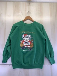 Vintage 1987 Signal USA Merry ChrisMouse Funny Graphic Sweatshirt Womens L-7284 - Bild 1 von 9