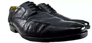 Sandro Men Split Toe Shoes Black Size 11.5 Leather Uppers Style 46033 Brazil - Picture 1 of 8