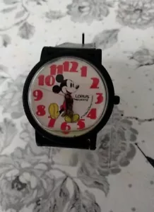 Vintage Mickey Mouse Lorus Quartz Watch - V515-8030 - Picture 1 of 4