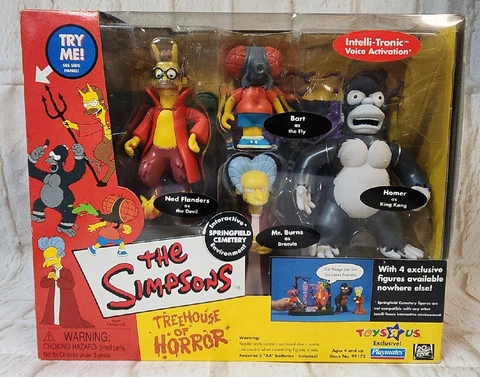 The Simpsons Treehouse of Horror Springfield Cemetery Toys R Us Exclusive 2000 Cover