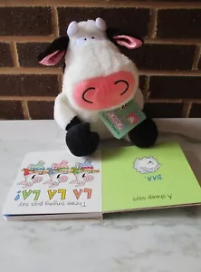 Kohl's Cares COW 16" + Libro -"Moo, Baa, La La La!"-Sandra Boynton - Imagen 1 de 5