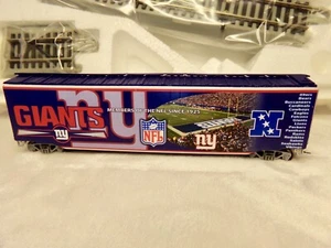Bachmann ho Hawthorne Village NEW YORK GIANTS NFL member box car. - Picture 1 of 4