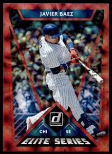 2020 Donruss Elite Series Diamond Javier Baez /149 Chicago Cubs #E-2 R15 - Picture 1 of 2