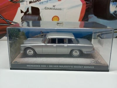EAGLEMOSS - james bond 007 - MERCEDES 600 - 1/43 SCALE MODEL CAR - Image 1 of 4