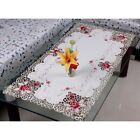 Vintage Rural Washable Embroidered Tablecloth Kitchen Dining Table Cover Display