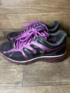 Nike Air Max Running Training Shoes Women Sz 9 Purple Black 487679-005 - Picture 1 of 12