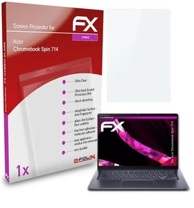 atFoliX Pellicola Vetro per Acer Chromebook Spin 714 9H Armatura di protezione - Foto 1 di 4