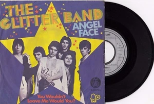 THE GLITTER BAND ANGEL FACE RECORD YUGOSLAVIA 7" PS - Picture 1 of 2