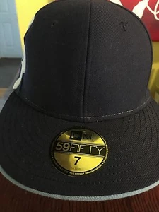 TAMPA BAY RAYS MLB FLAT CAP BY NEW ERA 59 FIFTY FITTED SPORTS CAP SIZE 7 - Bild 1 von 9