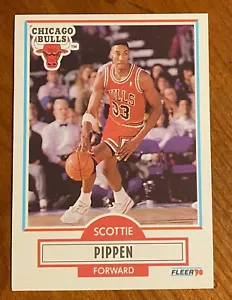 1990-91 Fleer Basketball SCOTTIE PIPPEN #30 HOF Bulls - Bild 1 von 2