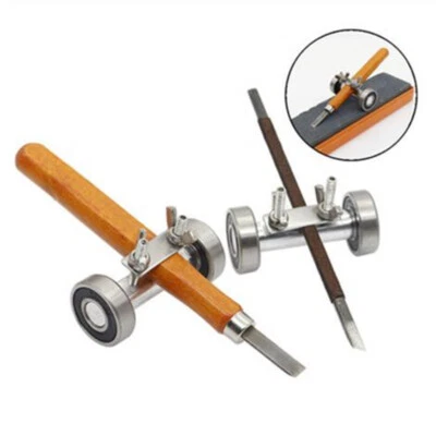 26mm Stainless Side Clamping Fixed Angle Honing Guide Tool For Wood Chisel Blade - Image 1 of 4