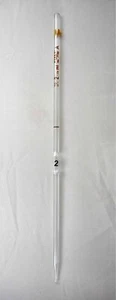 Volumetric Pipette, 1ml,2ml 4ml,5ml,7ml,10ml,15ml,20ml,25ml,100ml - Picture 1 of 7