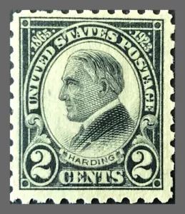 US Scott #612 • 1923 - 2¢ Warren G. Harding (MNH-OG) - Picture 1 of 2