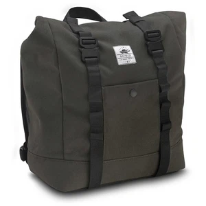 KAPPA RB105R RAMBLER ZAINO BORSA MOTO LATERALE 17LT GRIGIO OLIVA IMPERMEABILE - Picture 1 of 5