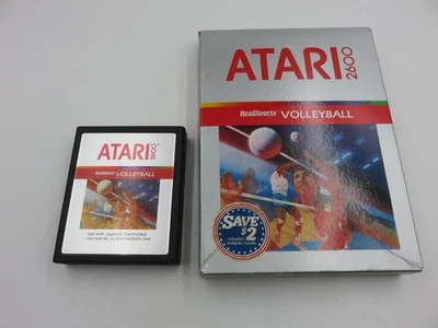 RealSports Volleyball for Atari 2600 Vintage 1982 Not tested - Image 1 of 3