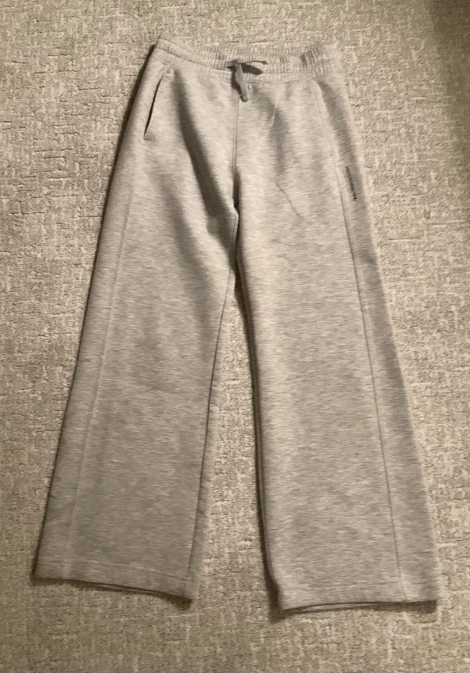 Abercrombie儿童宽腿灰色领带运动裤可爱女孩11-12岁 — 第 1/1 张图片