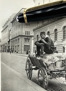 RS1) Deutsches Foto WW2 in Belgrad Stadt Serbien Fotoalbum Serbien - Bild 1 von 2