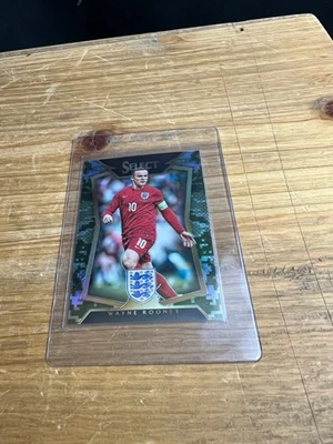 2015-16 Panini Select Camo Prizm Red IMAGE Variation - Wayne Rooney /249 ENGLAND - Image 1 of 3