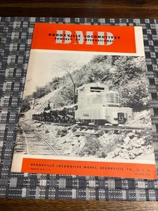 Brookville Locomotives Powered by International Bull. I-101 RARE ORIGINAL 1949 - Bild 1 von 7