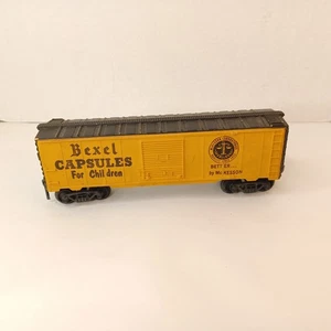 Cápsulas vintage Kusan Bexel para niños vagón amarillo tren calibre O  - Imagen 1 de 8
