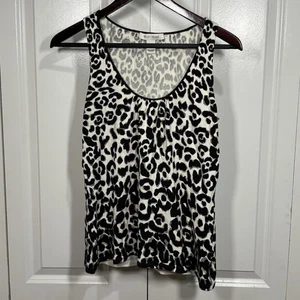 White House Black Market Damen M Tank Top Leopard Animal Print Boho Resortcore - Bild 1 von 7