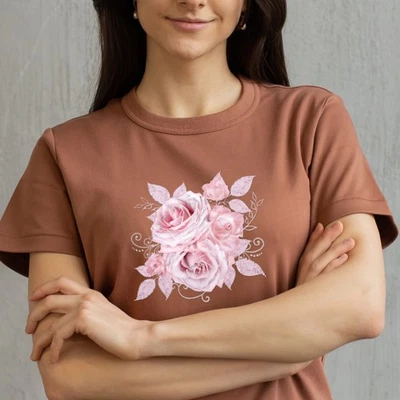  7 Sheets Bügelbild-transfers Blumensticker Wärmeübertragungsaufkleber - Bild 1 von 4