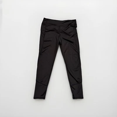 Leggings básicos negros completos cepillados lisos ultra suaves talla 1X Foto 1 de 4