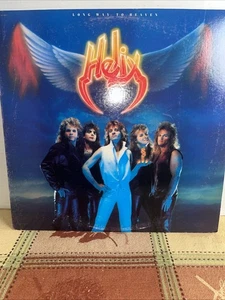 HELIX - LONG WAY TO HEAVEN LP 1985 HEAVY METAL CAPITOL RECORDS ST-12411 VINYL - Picture 1 of 6