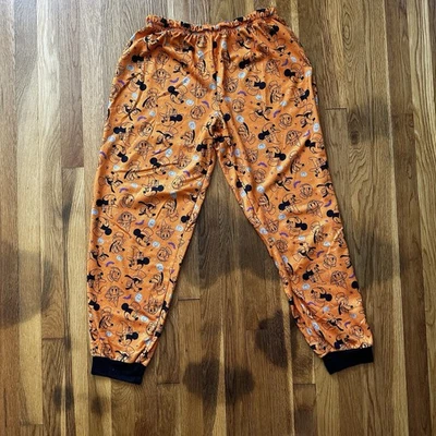 Pantalones de pijama de Halloween de Disney - Unisex Talla Mediana Acogedores Pantalones de salón para dormir Foto 1 de 4