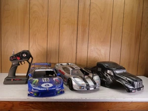 Used Traxxas Nitro 4 Tec 2.5 RC SuperCar / Touring Car ARTR PARTS ONLY - Picture 1 of 17