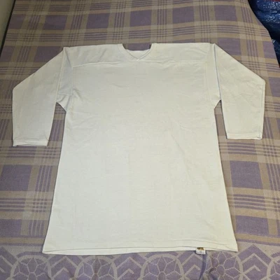 Vintage Russell Football Cotton Jersey Shirt USA Mens XXL Long Sleeve 70s 80s - Image 1 of 4
