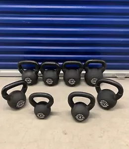Neoprene Kettlebell 2-28kg Cast Iron Weights Strength Exercise Fitness Home Gym - Picture 1 of 5