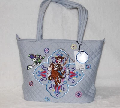 💚 Bolso de Mano Pequeño Vera Bradley x Disney Pixar Toy Story Cartera Habitación de Andy Foto 1 de 4