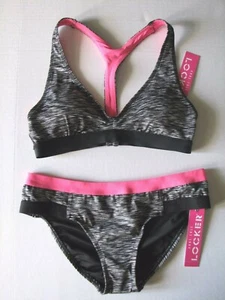 Sporty Bikini Swimsuit Bathing Surf Paddleboard Kayak Pink Anne Cole Locker M - Picture 1 of 4