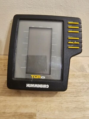 Hummingbird TCR 101 Fish Finder Head Unit Only With Protective Cover, Untested  - Image 1 of 4