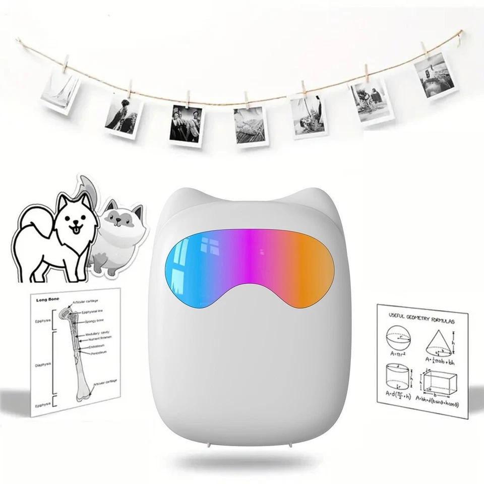 Mini Portable Thermal Label Printer Pocket Printer Wireless Bluetooth - Image 1 of 4