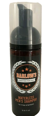 Champú sin agua Barlow's para hombres sin enjuague 5,5 fl oz nuevo Foto 1 de 3